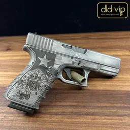Glock 19 Gen3 9mm Battleworn Gray Texas Cerakote - 1
