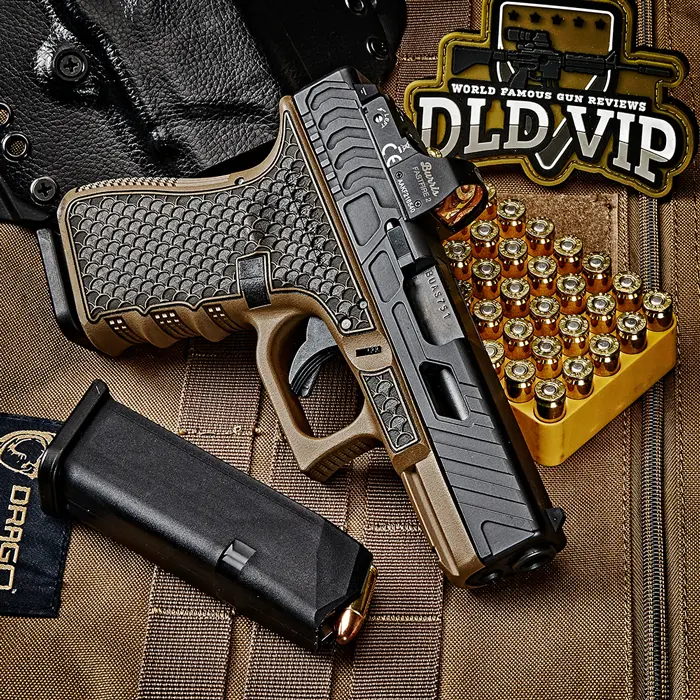 Glock 19 Gen3 9mm FDE/BLK Cerakote w/ Burris Fastfire II - 1