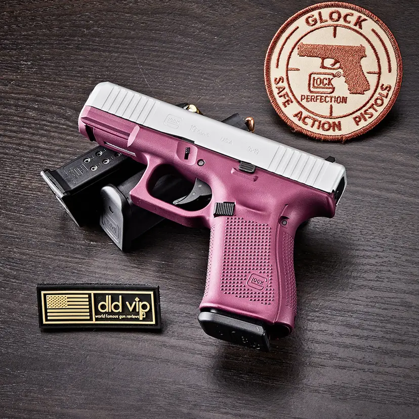 Glock 19 Gen5 9mm Aluminum/Black Cherry Cerakote - 1
