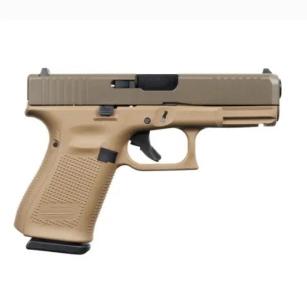Glock 19 Gen5 9mm Davidson's DE/Patriot Brown Cerakote - 1