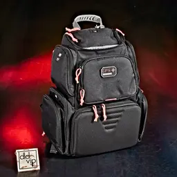 GPS Outdoors Handgunner Backpack BLK w/ 4 Gun Cradle - 1