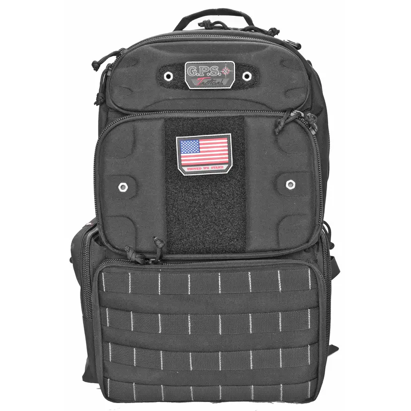 GPS Tactical Range Backpack Tall Black – Soft Gun Case Bag - 1
