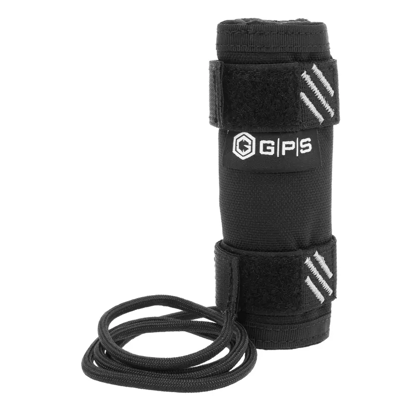 GPS TAC 5" Suppressor Cover for 22LR – Black Nylon Protective Sleeve - 1