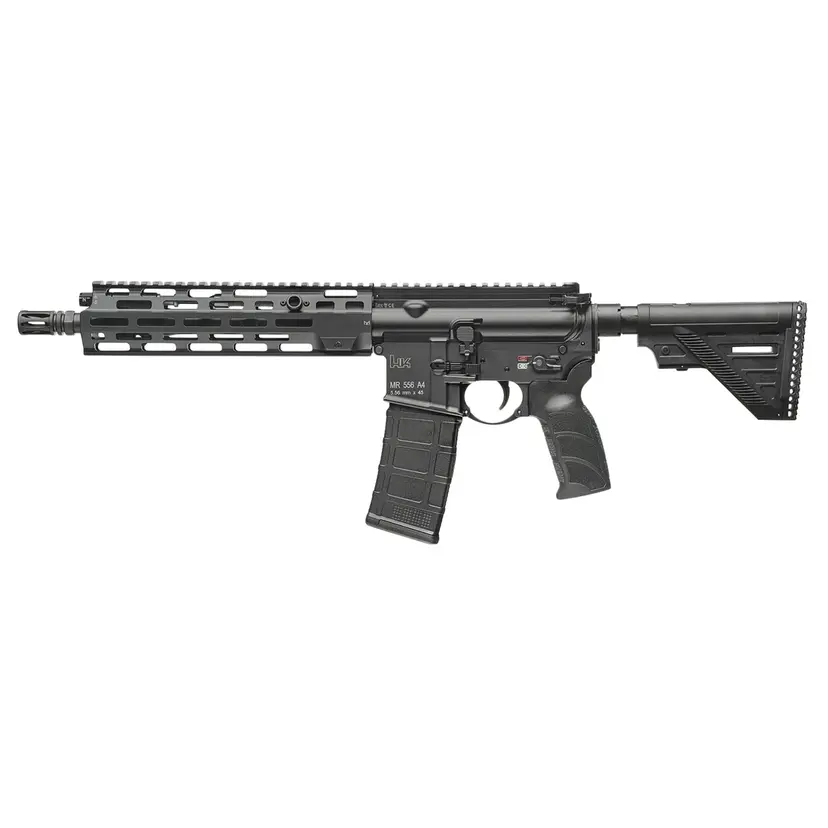 Heckler & Koch HK MR556 A4 11in 5.56 NATO SBR Semi-Auto Rifle Black M-LOK 30rd - 1