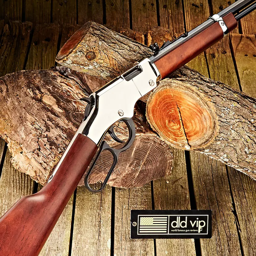 Henry H004SM Goldenboy Silver .22WMR 20" Octagonal - 1