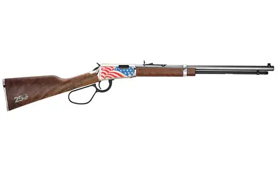 Henry Repeating Arms H1 America 250th Anniversary Tribute Lever Action Rifle 22LR 20in Octagon Barrel 16rd American Flag Cerakote - 1
