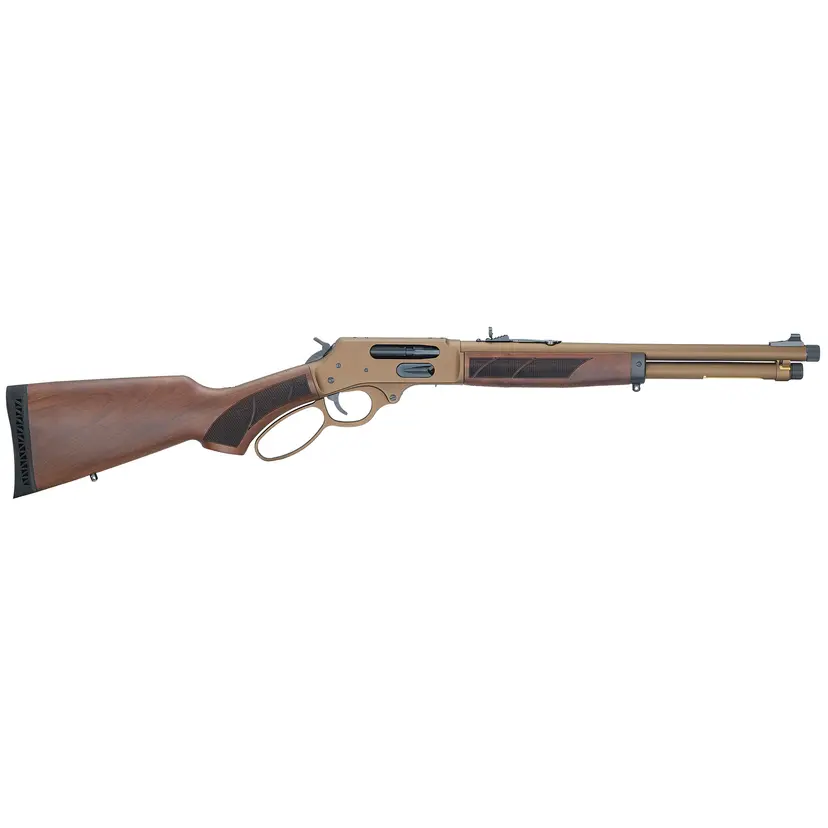 Henry Repeating Arms H10 Explorer Lever Action Rifle 45-70 Govt 16.5in Threaded Barrel Burnt Bronze Cerakote Walnut Stock 4rd - 1