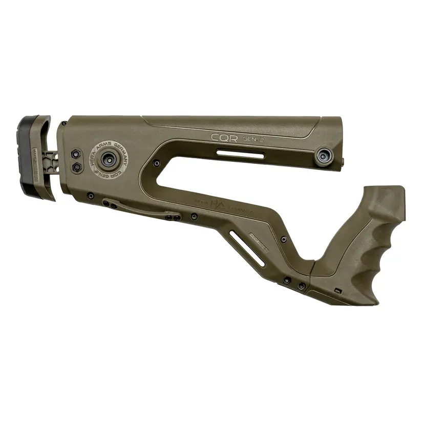 Hera CQR Buttstock Gen 2 ODG for AR-15 – Olive Drab Green Tactical Stock - 1