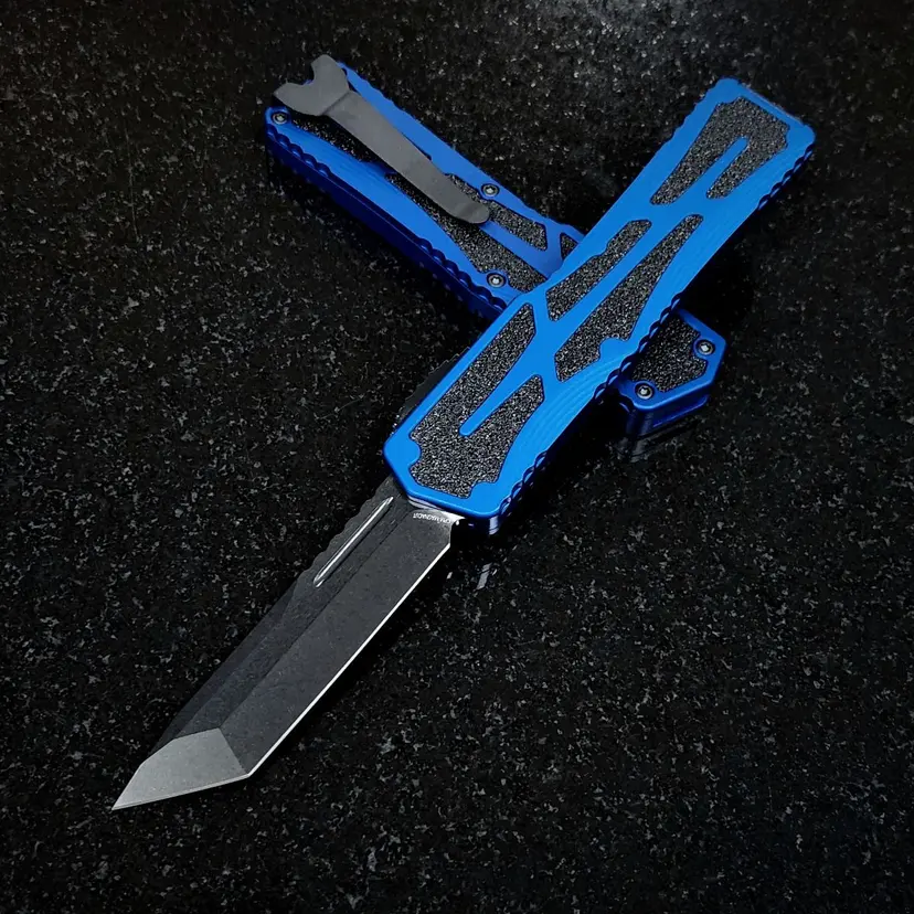Heretic Colossus Tanto DLC Blue H040-6A-BLU - 1
