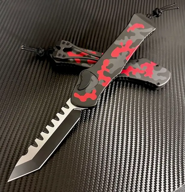 Heretic Hydra Tanto 2-Tone Black Heretic Camo H006-10A-RCAMO - 1