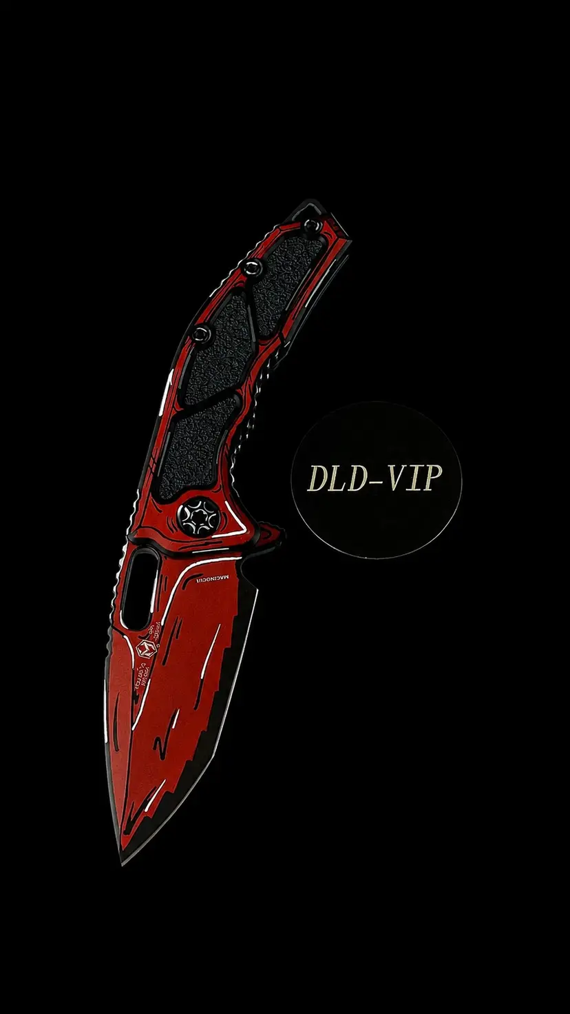 Heretic Medusa Manual Tanto Red Cel Shading H009-CS-RD - 1