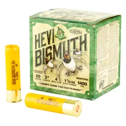 HEVI-Shot HEVI-Bismuth 20 Gauge 3" #4 Shot 1-1/8 oz 25 Rounds - 1