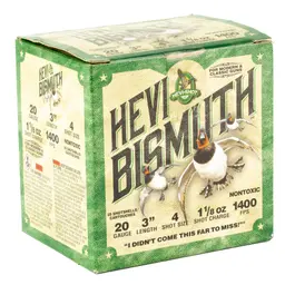 HEVI-Shot HEVI-Bismuth 20 Gauge 3" #4 Shot 1-1/8 oz 25 Rounds - 2