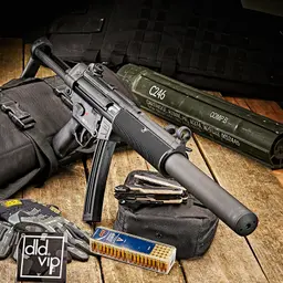 HK MP5 .22LR 16" w/ Faux Suppressor - 1