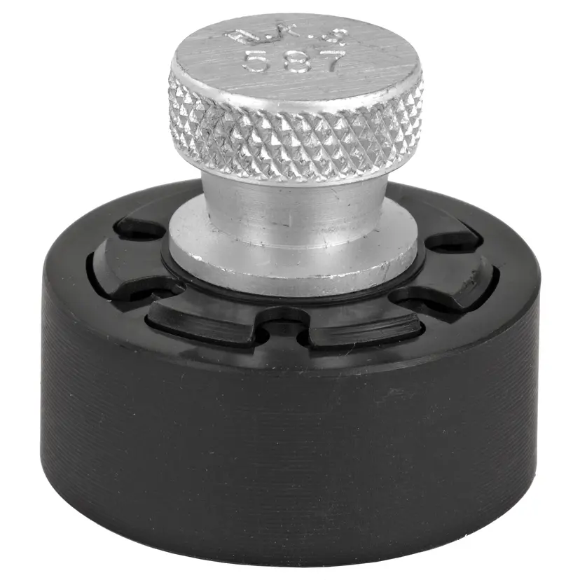 HKS Speed Loader for 357 Magnum S&W 686 Taurus 617 7-Shot Black - 1