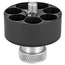 HKS Speed Loader for 357 Magnum S&W 686 Taurus 617 7-Shot Black - 2