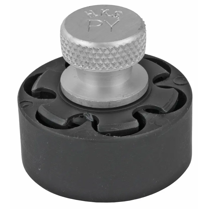 HKS Speed Loader for 357 Magnum Colt Python – Black Revolver Speedloader - 1