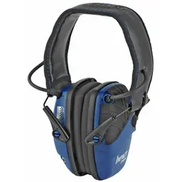 Howard Leight Impact Sport Electronic Earmuff Real Blue – Folding Hearing Protection - 2