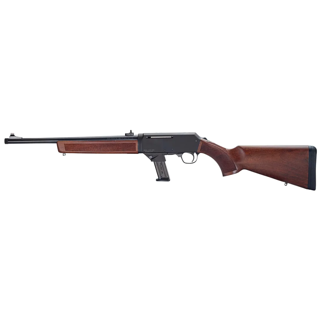 Henry Homesteader 9mm Semi-Auto Rifle 16.37" Barrel Walnut Stock Fits Sig Mag 10rd