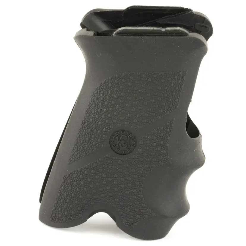 Hogue Rubber Grip with Finger Grooves for Ruger P85/89/90/91 Black - 1