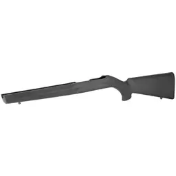 Hogue OverMolded Stock for Ruger 10/22 Bull Barrel Black Rubber - 3