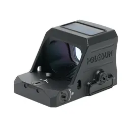 Holosun 407COMP X3 Green Dot Open Pistol Sight 2 MOA 1X RMR Footprint Black Anodized - 3