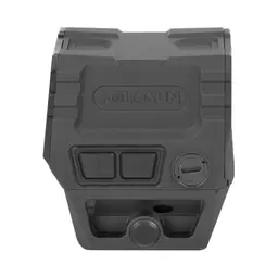 Holosun AEMS CORE X2 Enclosed Red Dot Sight Gold 2 MOA Dot Black Lower 1/3 Co-Witness 1913 Picatinny Mount - 2