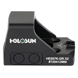 Holosun HE507K X2 Micro Green 2MOA Dot w/ 32MOA Circle - 3