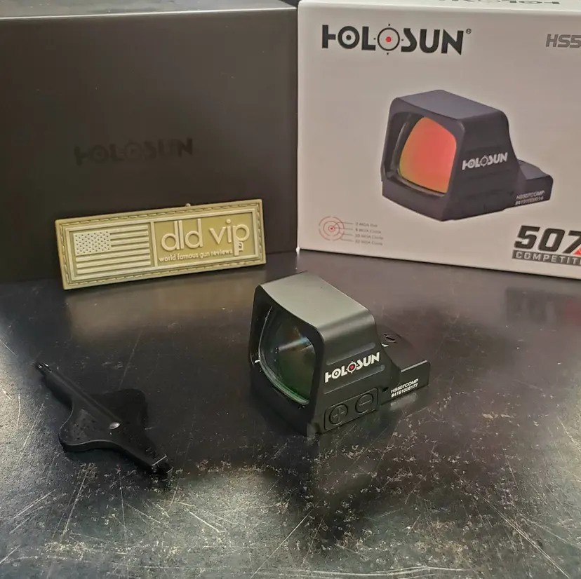 Holosun HS507 Competition Red CRS Reticle - 1