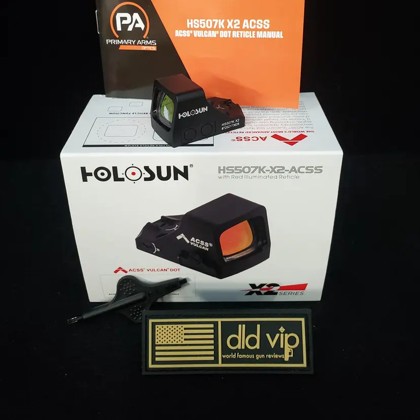 Holosun HS507K-X2 Red ACSS Vulcan Dot - 1