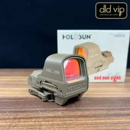 Holosun HS510C Red 2MOA Dot w/ 65MOA Circle FDE - 1