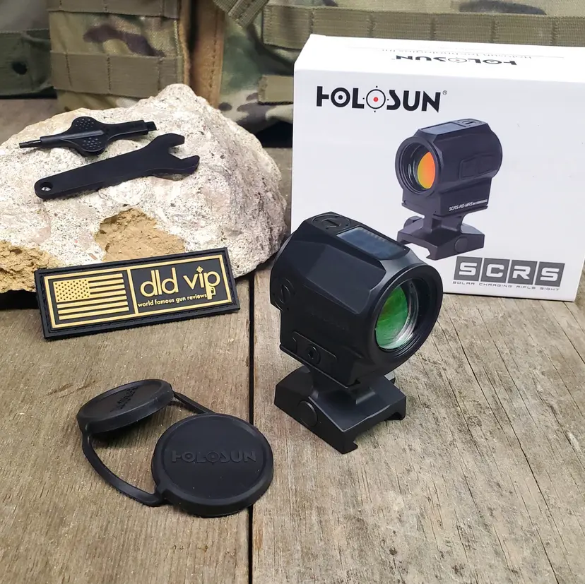 Holosun SCRS Green 2MOA Dot w/ 65MOA Circle - 1