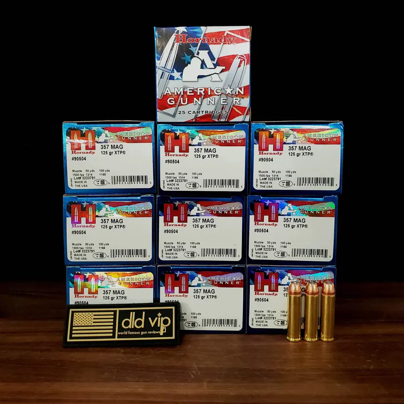 Hornady American Gunner .357Mag 125Gr XTP 250rd Case - 1