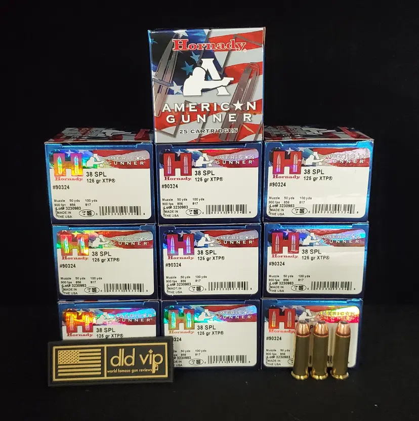 Hornady American Gunner .38SPL 125Gr XTP 250rd Case - 1
