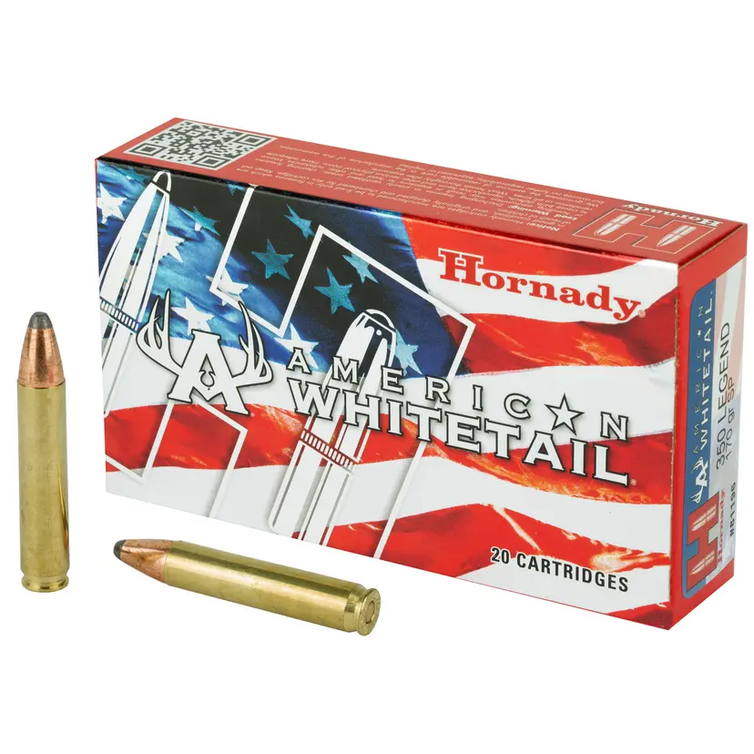 Hornady American Whitetail 170 gr InterLock 350 Legend 20 Rd Box - 1