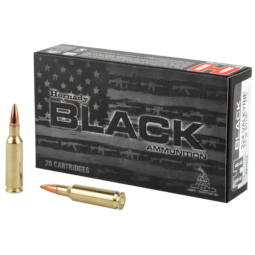 Hornady Black .224Valkyrie 75Gr BTHP 20rd - 1
