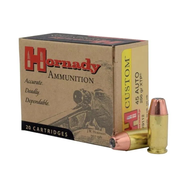 Hornady Critical Defense 45 AUTO 200Gr FTX 25rd