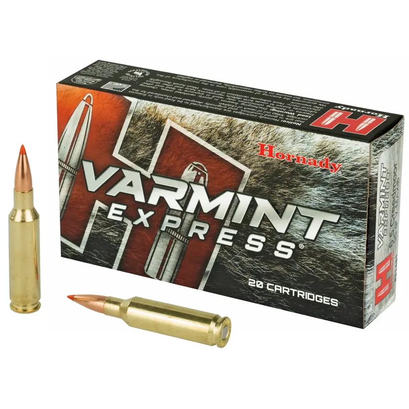 Hornady Varmint Express 6.5 Creedmoor 95g V-Max 20 Round Box - 1