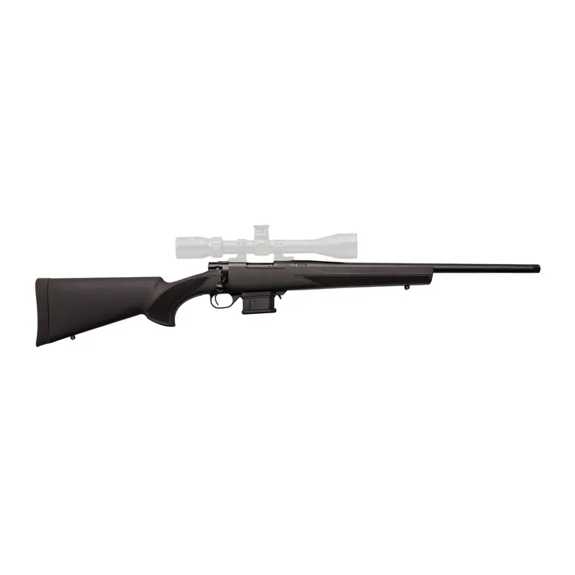 Howa M1500 Mini Action 6MM ARC Bolt Action Rifle 22" Threaded Barrel Black Synthetic 5rd - 1