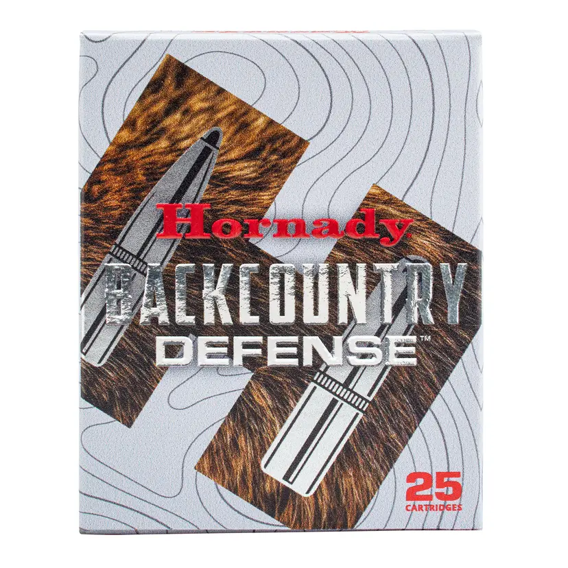 Hornady Backcountry 460 S&W 300GR Dangerous Game Handgun Ammo 20 Rounds - 1