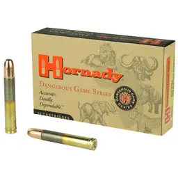 Hornady Dangerous Game 458 Win Mag 500gr DGX Bonded Ammunition – 20 Rounds - 1