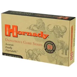 Hornady Dangerous Game 458 Win Mag 500gr DGX Bonded Ammunition – 20 Rounds - 3