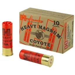 Hornady Heavy Magnum Coyote 12 Gauge 3" 00 Buckshot Ammo 10 Rounds - 1