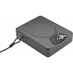 Hornady Alpha Elite Lock Box – Secure Safe with Key & Cable, Black - 2