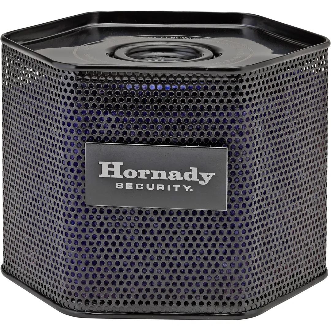 Hornady Security Dehumidifier Canister – Moisture Control for Safes, Black