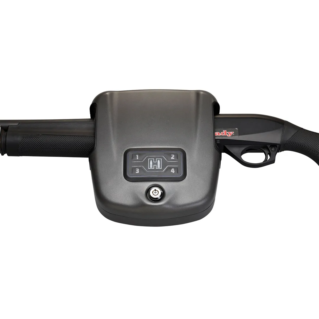 Hornady RAPiD Shotgun Wall Lock Safe – Keypad & RFID Access, Includes Wristband, Key Fob, Stickers