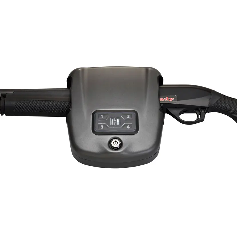 Hornady RAPiD Shotgun Wall Lock Safe – Keypad & RFID Access, Includes Wristband, Key Fob, Stickers - 1