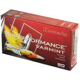 Hornady Superformance 22-250 Rem 50 Grain V-Max Ammunition – 20 Rounds - 3
