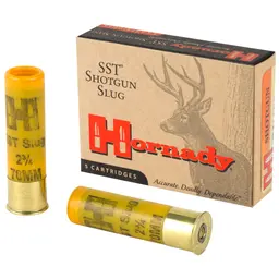 Hornady SST 20 Gauge 2.75" 250 Grain Sabot Slug Ammunition – 5 Rounds - 1