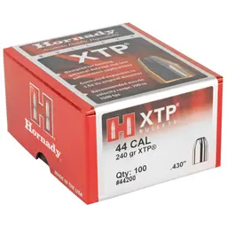 Hornady XTP 44 Caliber .430 240 Grain Hollow Point Bullets – 100 Count - 2
